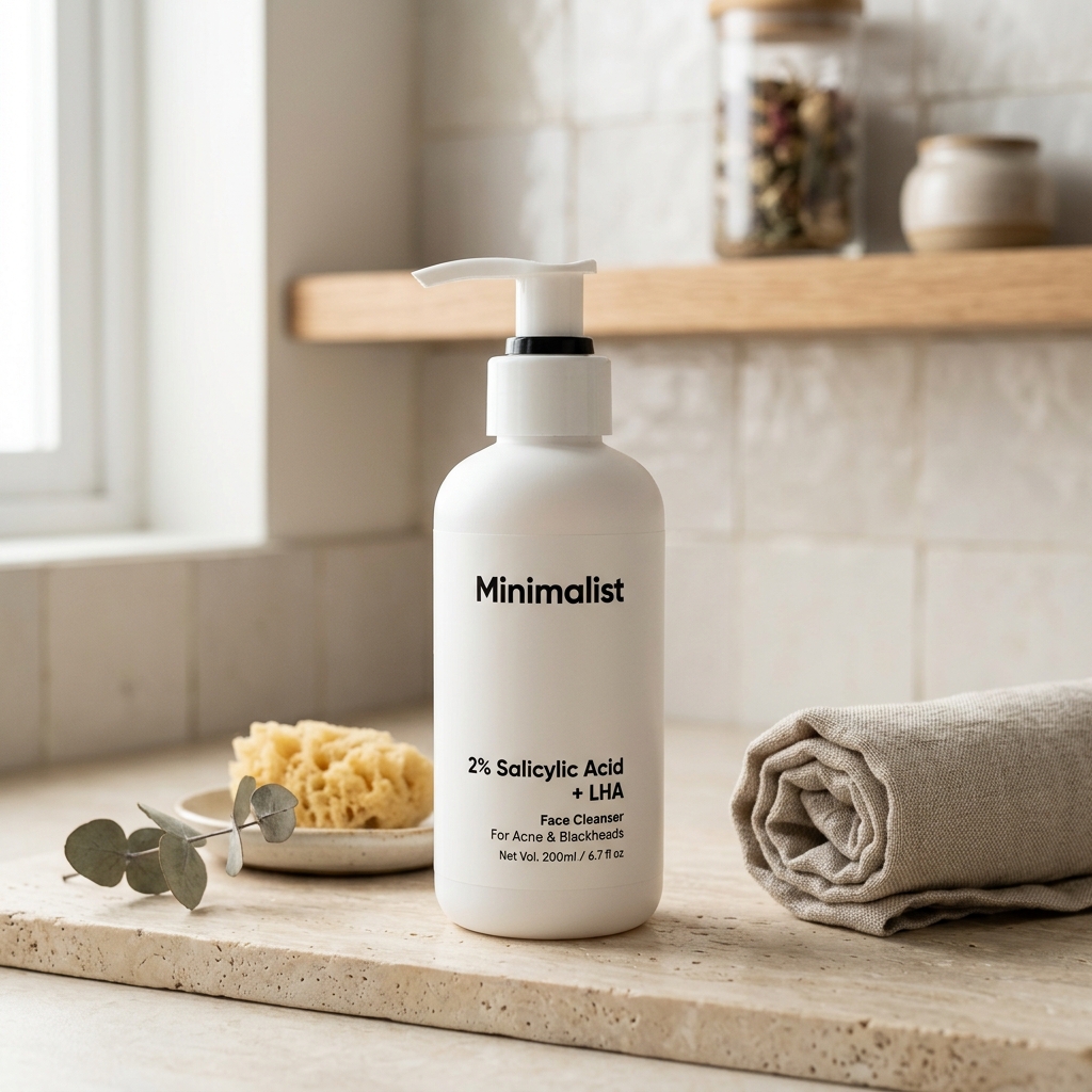Minimalist 2% Salicylic Acid Face Wash: Best Acne Cleanser
