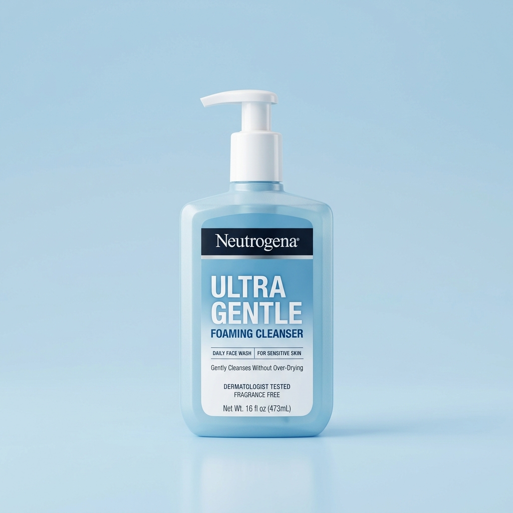 Neutrogena Ultra Gentle Foaming Cleanser — Best Face Wash for Sensitive Skin